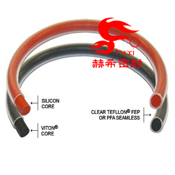 TeflonFEP包硅橡胶双层O型圈(FEP+Silicone)